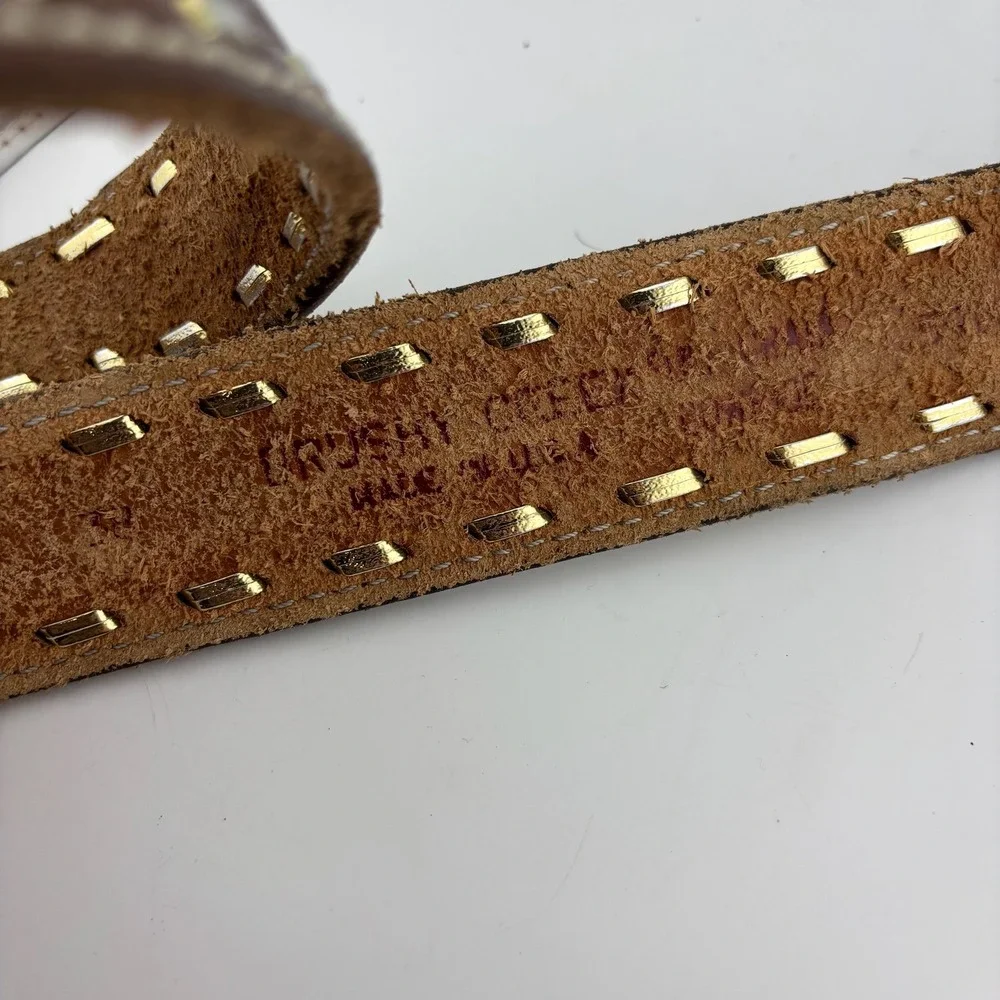 Brighton Leather Belt 44